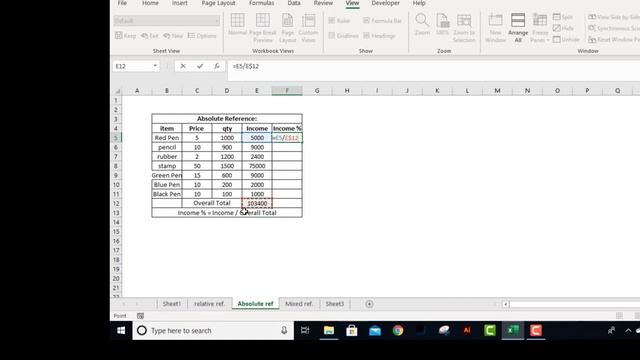 Cell References in EXCEL || Use of dollar sign $ in Lookup functionality functions || AROfficial . смотреть онлайн