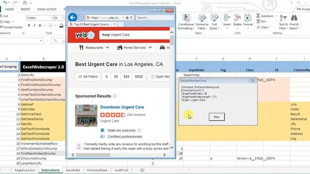 Excel Web Scraper 2.0 extracting search results смотреть онлайн