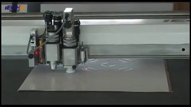 Раскрой гофрированного картона. Планшетный раскройщик iECHO смотреть онлайн