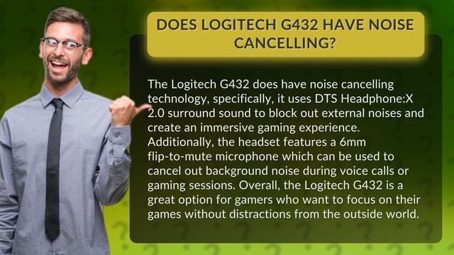 Does Logitech G432 have noise Cancelling? смотреть онлайн