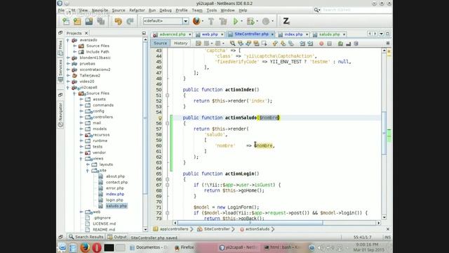 Taller Práctico de Yii Framework Clase 2 смотреть онлайн