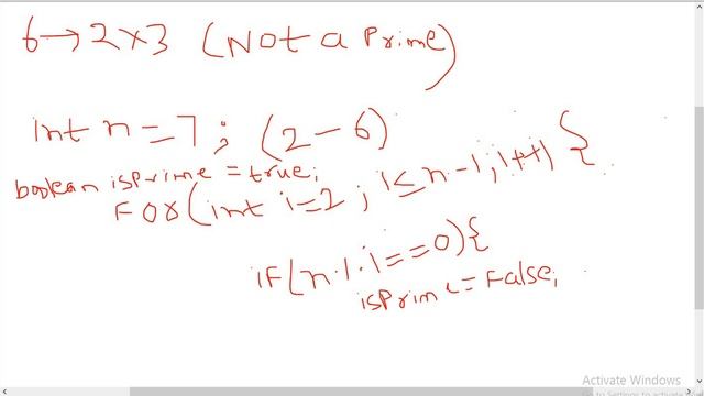 HOW TO CHECK WHETHER NUMBER IS PRIME OR NOT IN JAVA | JAVA INTERVIEW смотреть онлайн