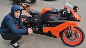 Электромотоцикл SE-R6 (визуальная копия Yamaha R6)