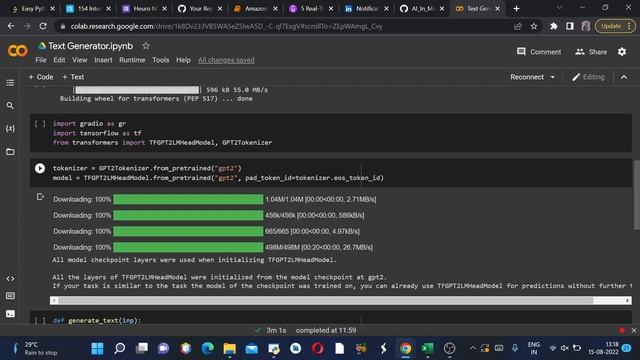 Text Generation using GPT2!!! Writing blogs using AI смотреть онлайн