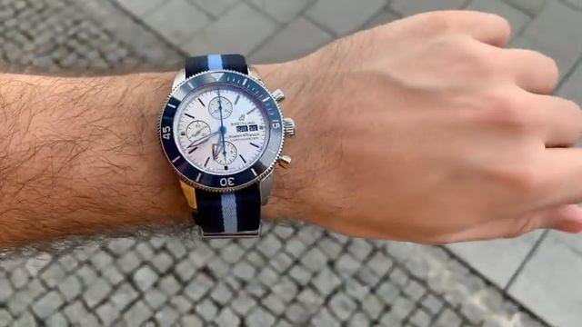 BREITLING SUPEROCEAN HERITAGE 44 OCEAN LE A133131A1G1W1 смотреть онлайн