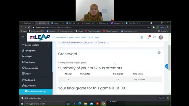 Intro to eLEAP and External Tools; Immersive Learning Experience (Blended) in Quantity Survey cours смотреть онлайн