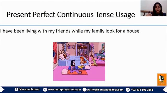 1.4 | Present Perfect Continuous Tense | IX English | Mera Apna School смотреть онлайн