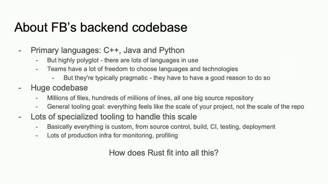 PyOxidizer + Bringing Rust Home to Meet the Parents (Facebook Rust Meetup 2019-08-15) смотреть онлайн