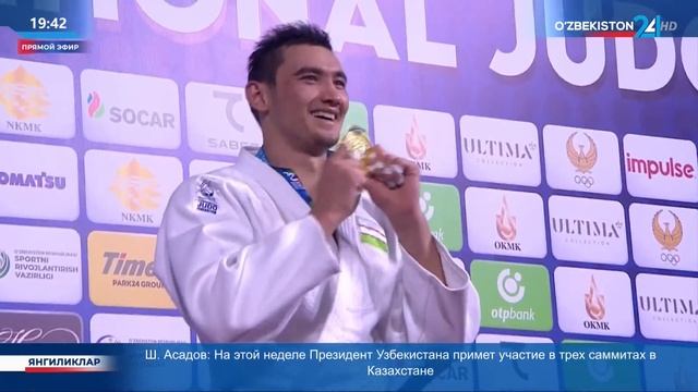 Музаффарбек Турабоев – чемпион мира по дзюдо в весовой категории до 100 кг смотреть онлайн