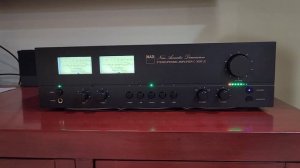 NAD C 3050 LE integrated amplifier, JBL HDI 3800 speakers - wifi YouTube to optical cable to NAD