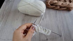 От заказов нет отбоя! Повязка на голову спицами Коса