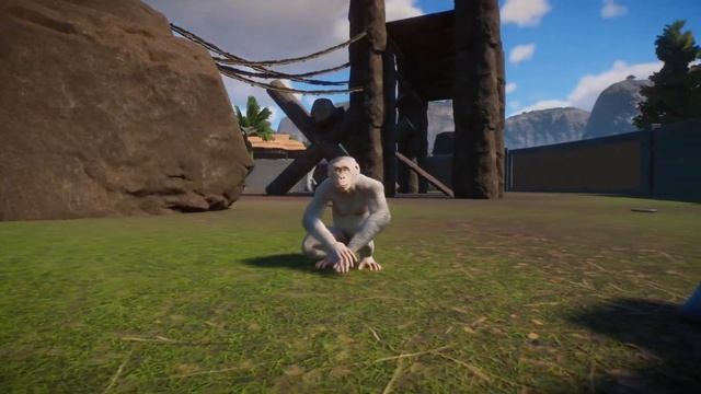 Salamol's Animals: Planet Zoo's White Bonobo смотреть онлайн