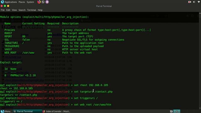 CVE 2016-10033 via metasploit смотреть онлайн