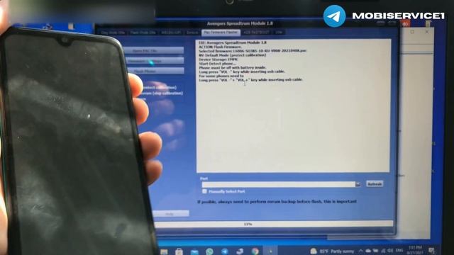 Itel A48 L6006. Перегрев. Прошивка через Avangers, установка RU версии. смотреть онлайн