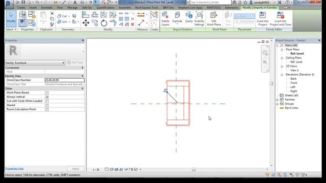 Revit: How to create 2D Furniture Family смотреть онлайн