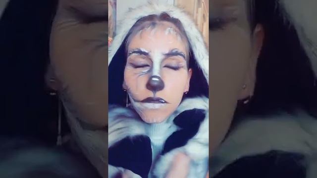 Гримм на лице, образ ( Волк, серый волк )😀😀😀😈😈 смотреть онлайн