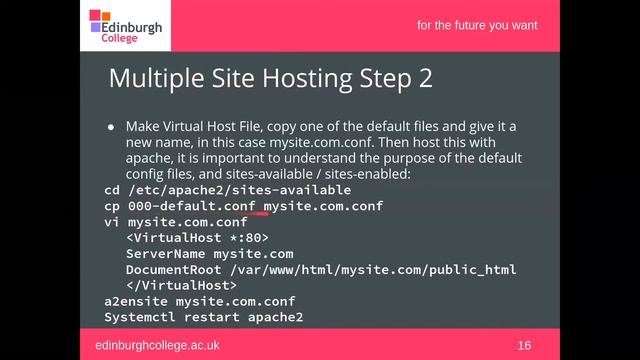 Managing a Web Server - Week 3 LAMP смотреть онлайн