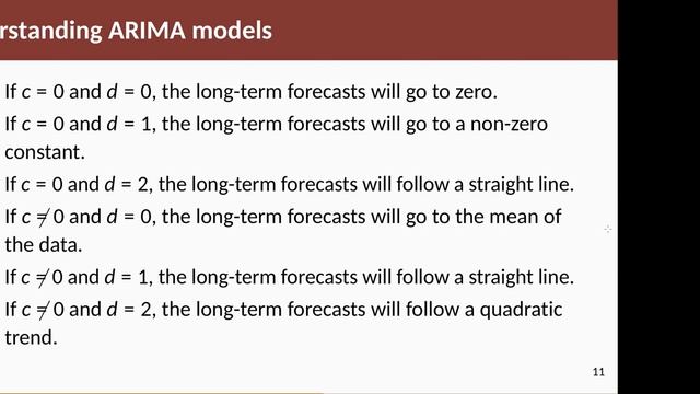 Forecasting Principles & Practice: 9.5 Non-seasonal ARIMA models смотреть онлайн
