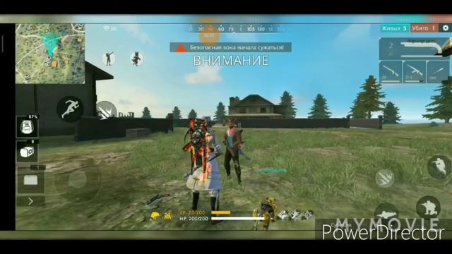 Первая дуель ковбоев на диком западе в Free Fire. Дуель DeNiO & Profmain. смотреть онлайн
