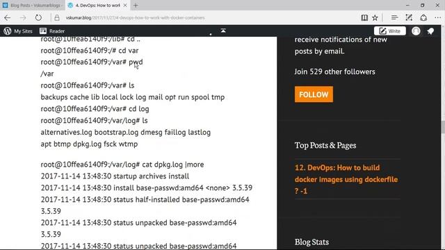 How to create and work with Docker Containers смотреть онлайн