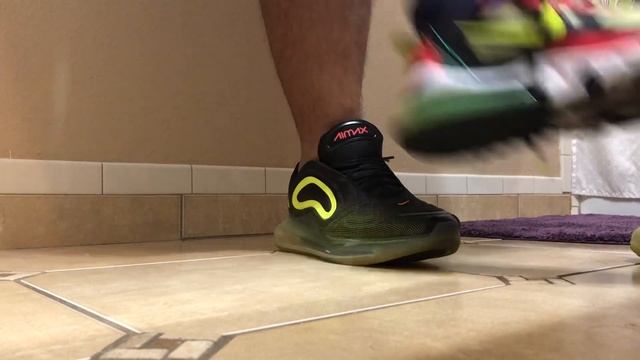 Wearing Air Max 720 and 270 React sneakers смотреть онлайн