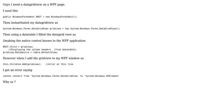 Using windows forms controls on a WPF page смотреть онлайн
