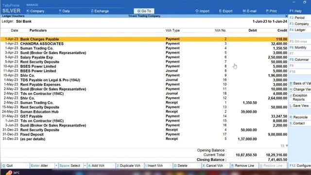 Tally prime se Bank Reconciliation ko Excel format me kaise download kare| info solution #tallyprim смотреть онлайн