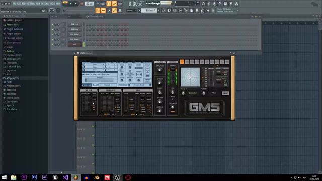 Атмосферный басс Reece Bass в ефель сутдио]