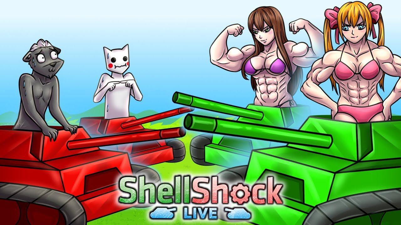 Я ВКАЧАЛ ВСЁ В УДАЧУ И ПОБЕДИЛ!? УГАРНОЕ СРАЖЕНИЕ ПРОТИВ ПОДПИСЧИКОВ :D SHELLSHOCK LIVE смотреть онлайн