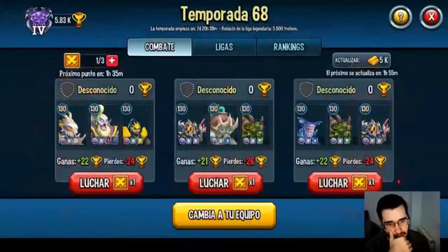 a LIDER LEGENDARIO con LAMIA! - Monster Legends смотреть онлайн