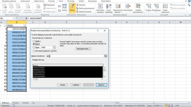 Excel - Konwertowanie Danych смотреть онлайн