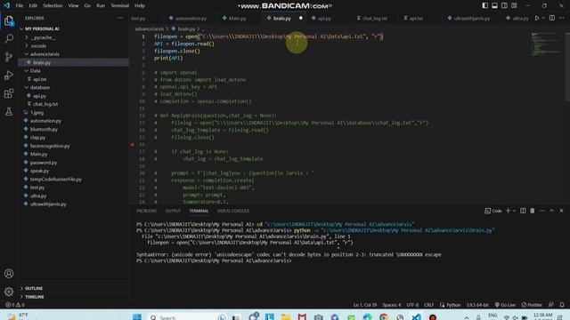 FileNotFoundError: [Error 2] No such file or directory | No such file or diarectory problem смотреть онлайн