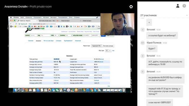 Результаты онлайн торговли со студентами за январь + 3000 $ (7%) к депо) смотреть онлайн