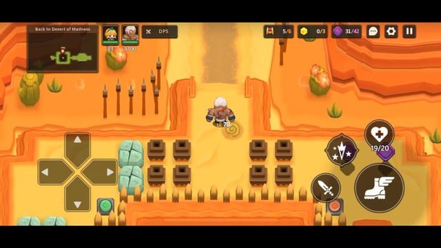 World 10 [Nightmare] - 10-4 ☆☆☆ - Back to Desert Madness - Guardian Tales смотреть онлайн