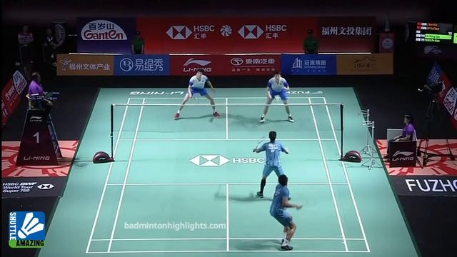 Top 15 Defense Crazy Men's Double in Badminton смотреть онлайн