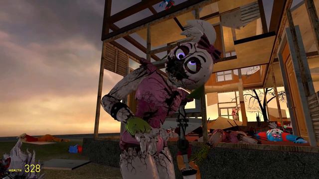 DESTROYING ALL NEW GLAMROCK ANIMATRONICS In Garry's Mod! Five Nights at Freddy's Security Breach! смотреть онлайн