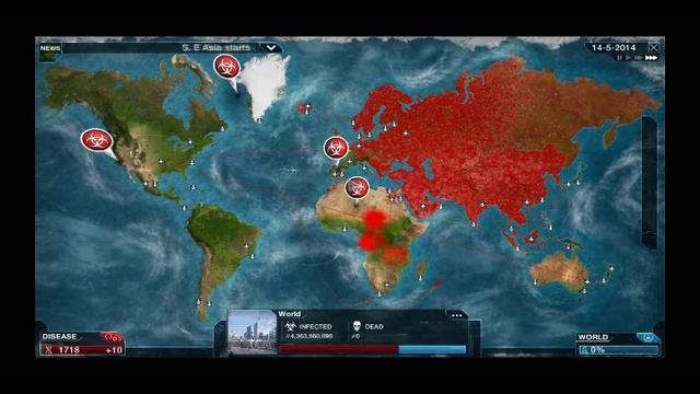 How PewDiePie Took Over The World (Plague Inc. Parody) смотреть онлайн