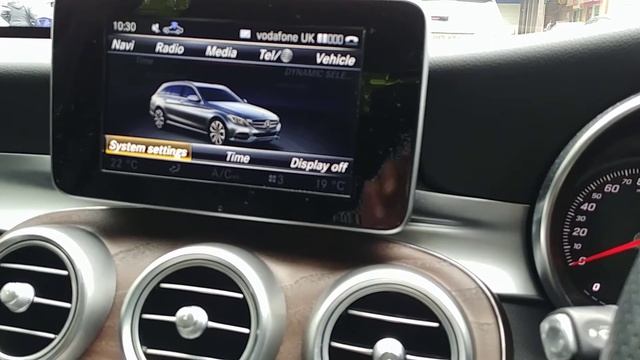 Mercedes Benz C Class W205 Dealer menu смотреть онлайн
