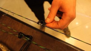 Как установить петельку на блочный лук. Петелька для блочного лука.