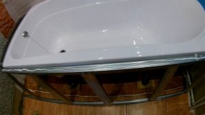 УСТАНОВКА ВАННЫ, ОТДЕЛКА ПЛАСТИКОВЫМИ ПАНЕЛЯМИ,