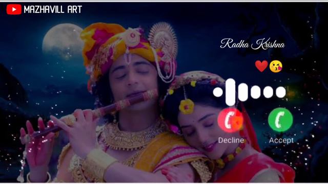 New Krishna Flute Music Ringtone || Mahabharat || Flute BGM || Mazhavill art.. смотреть онлайн