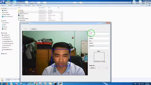 1. Face Recognition using Python(GUI) - Capture and Save Image List to DB and Specific Directory смотреть онлайн