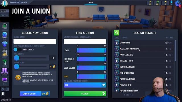 Blackout Rugby Manager - Beginner's Guide to Starting a NEW CLUB in Blackout Rugby смотреть онлайн