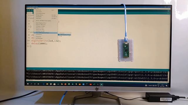 Raspberry Pi Pico Led Blink using Arduino IDE | MUFA TECH SOLUTIONS смотреть онлайн
