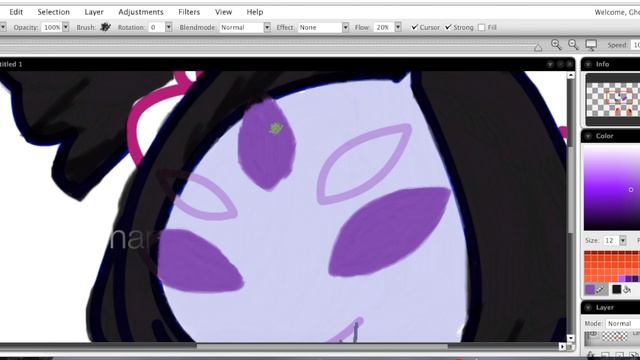 Muffet Speed Paint смотреть онлайн