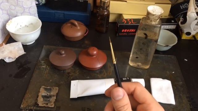 kintsugi четвёртый этап: нанесение чёрного лака смотреть онлайн