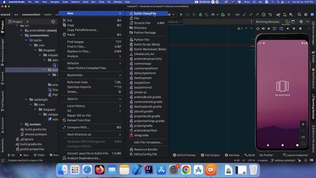 [Bangla] Building a Complete Notepad App using Kotlin Multiplatform Mobile :Part 2 - database setup смотреть онлайн