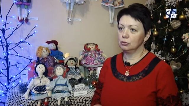 Выставка текстильных кукол "Святочные фантазии" смотреть онлайн