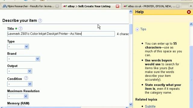 Advanced Selling On eBay - Create Auction Titles To Attract The Buyers You Want смотреть онлайн