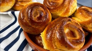 Супер БУЛОЧКИ,мягкие,воздушные! Всегда удачное тесто для булочек!